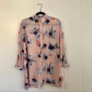 ASOS Floral Button Down